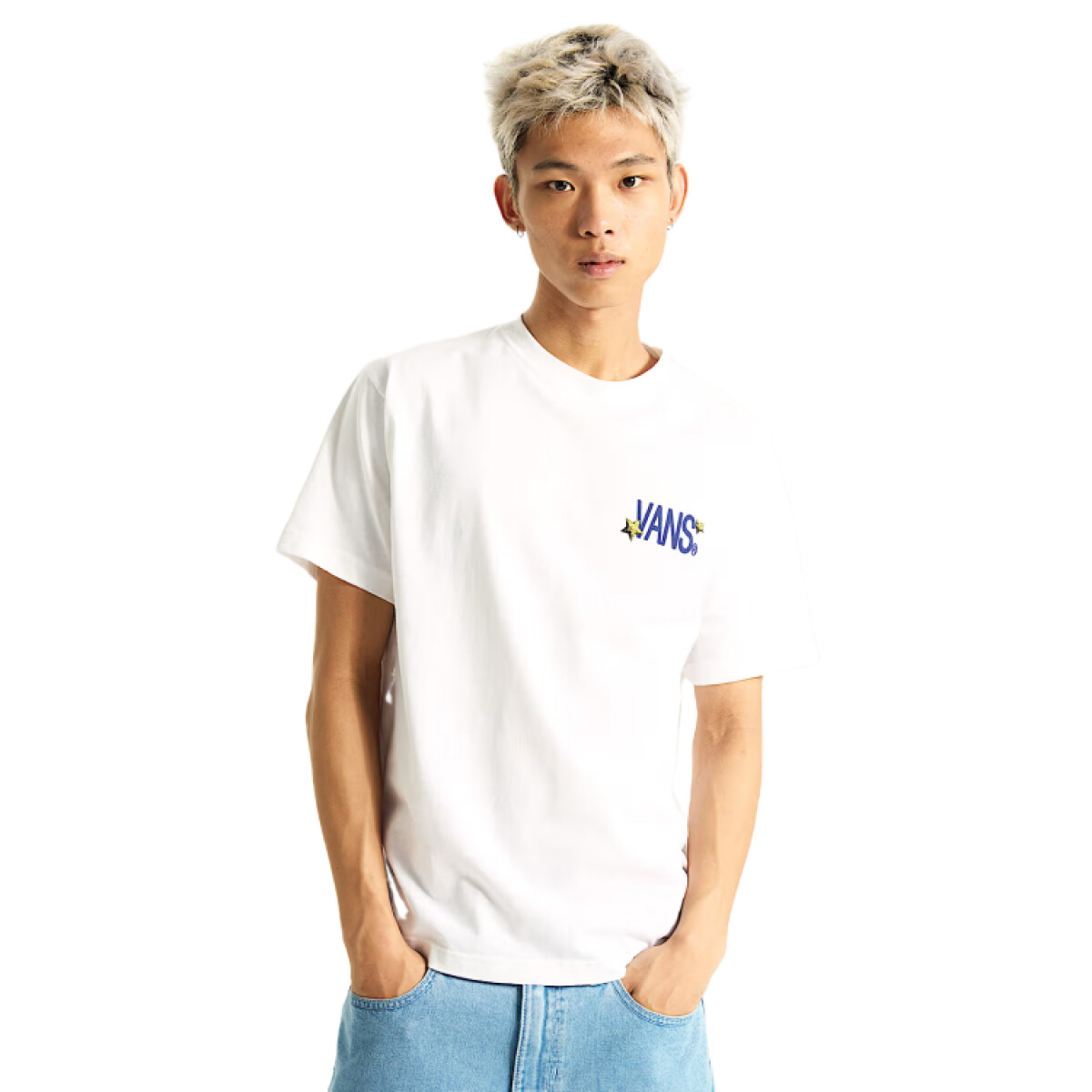 Remera Vans Chaos - Blanco 