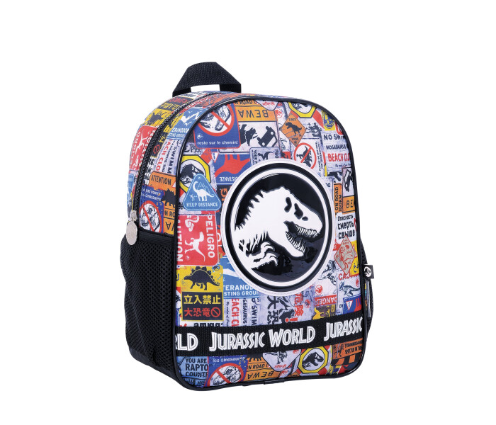 Mochila Mini Jurassic World Negro/Multicolor