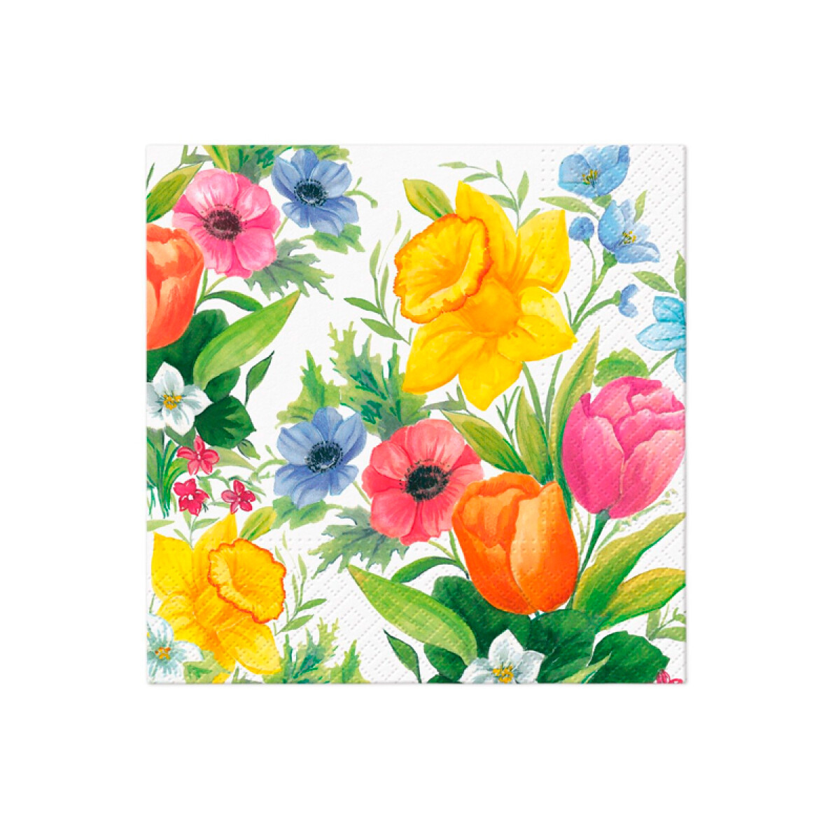 Servilleta Flores Pradera x20 