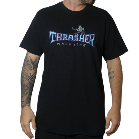 Remera Gonz Thumbs Thrasher - Negro Remera Gonz Thumbs Thrasher - Negro