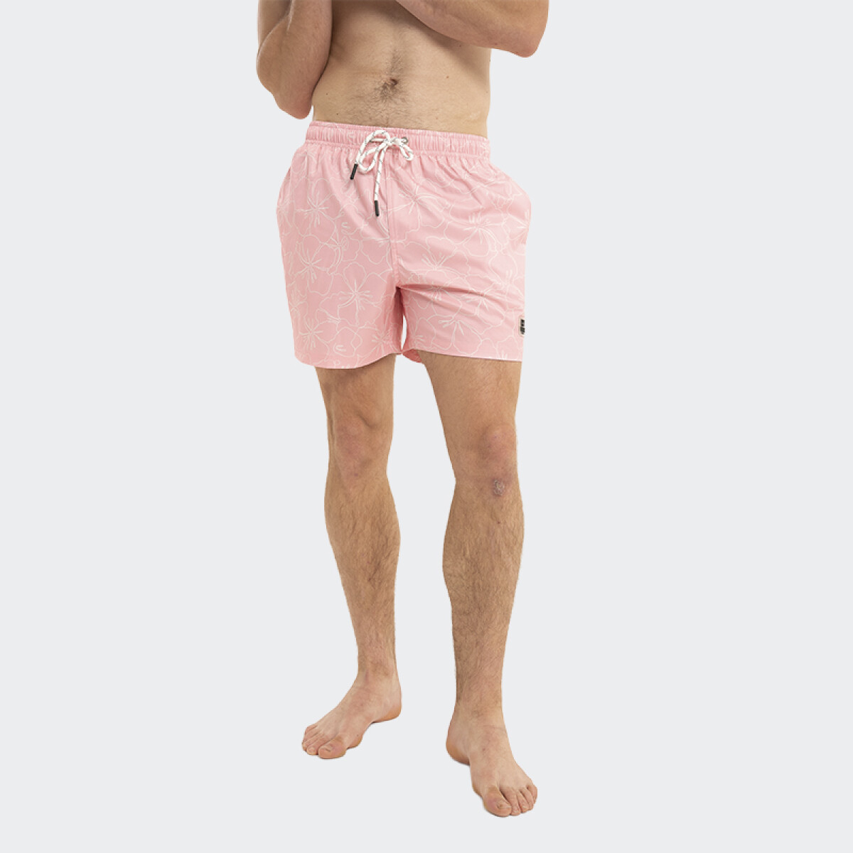 Short Reef Swim Tropical Vibes - Rosa 