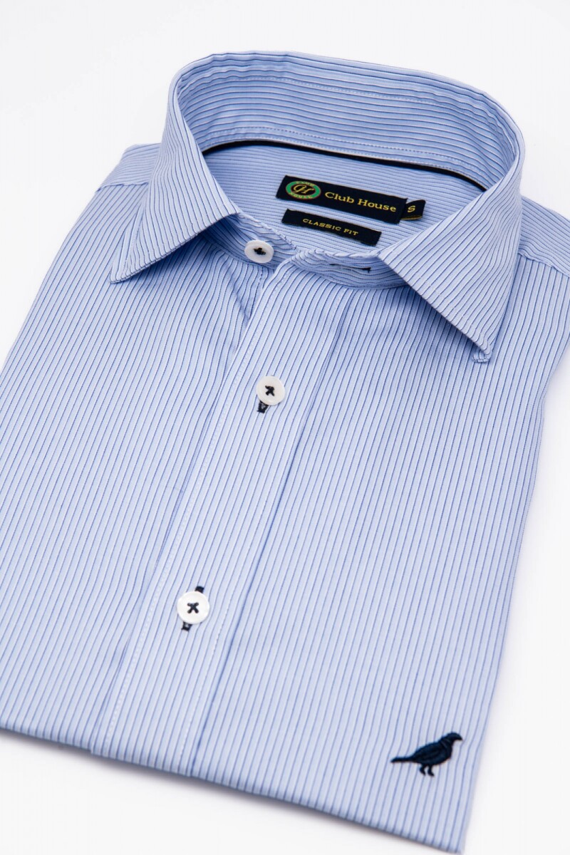 Camisa Short collar Fantasia- - Florencia 