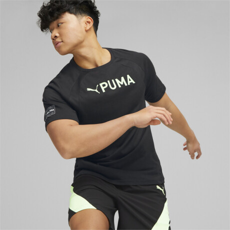 Puma Fit Ultrabreath Tr.Tee 52358551 Negro/verde