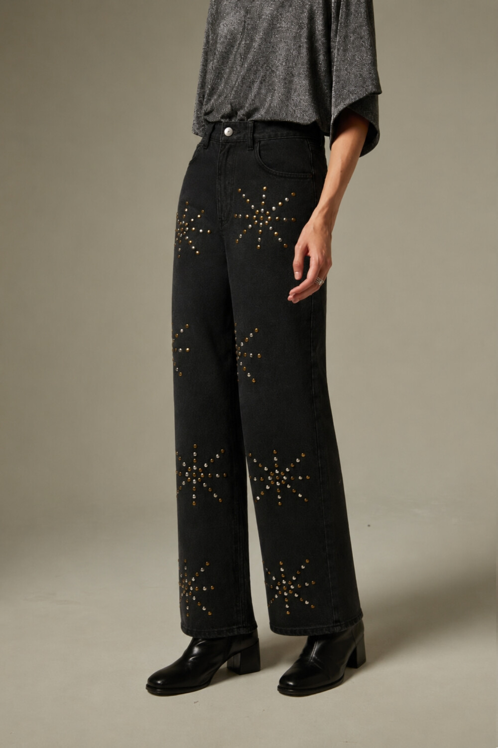 Pantalon Starsi Gris Oscuro