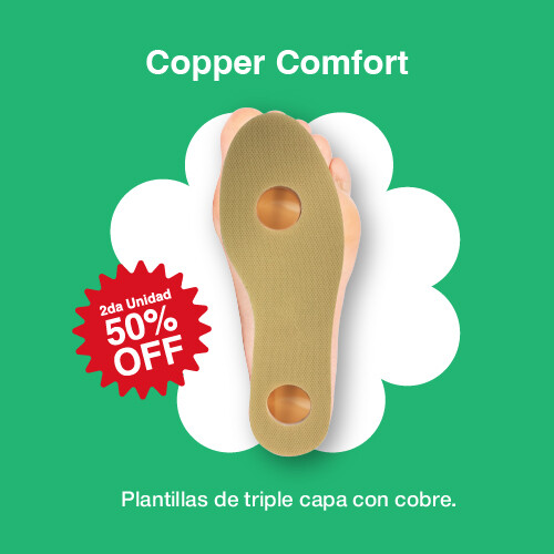 Copper Comfort promo 2da unidad - Septiembre 2026