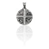 Dije Cuatro Sacramentos-Plata 925 quemada-Sin piedra-CP3090 Sinpiedra