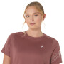 Polo Running Asics Icon SS Top Mujer Rubble Red