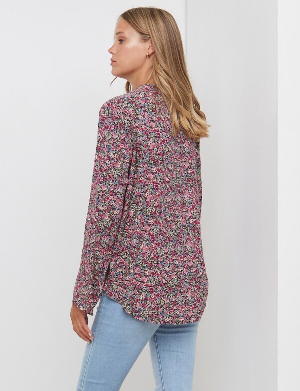 Blusa Floral MULTI/ROSA