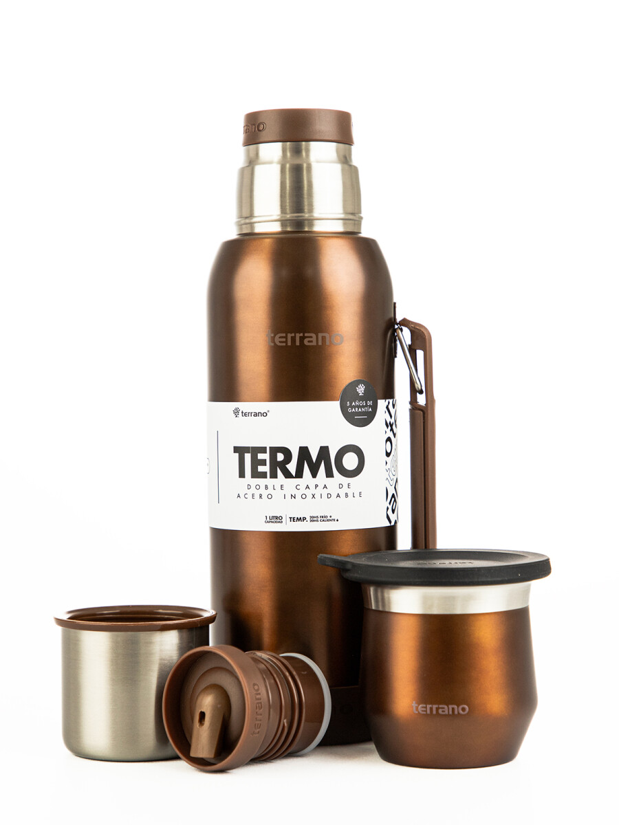 Kit Termo 1 LT Base de Silicona + Mate flap - Copper 