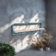 Estante de madera y metal con ganchos CELESTE
