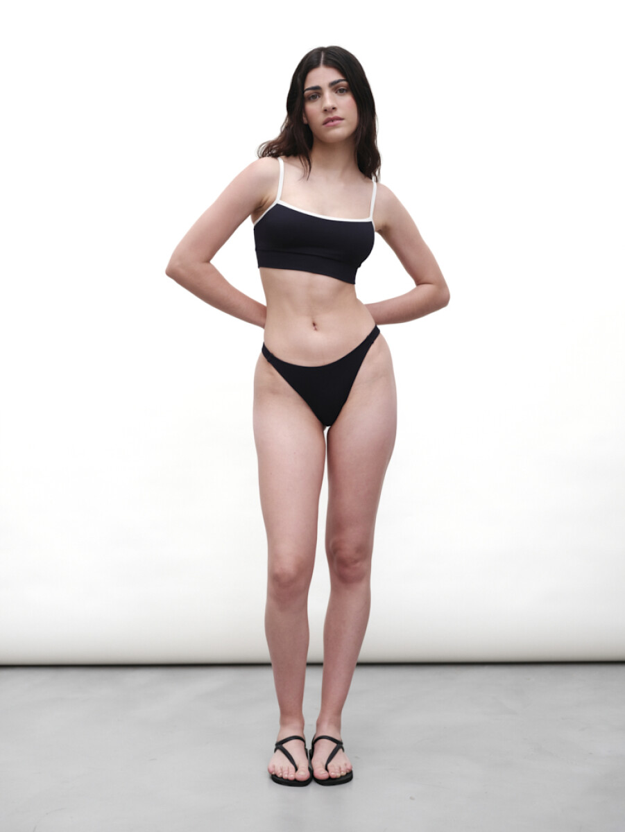 Top Cora - Ribete [SS58] - Negro 