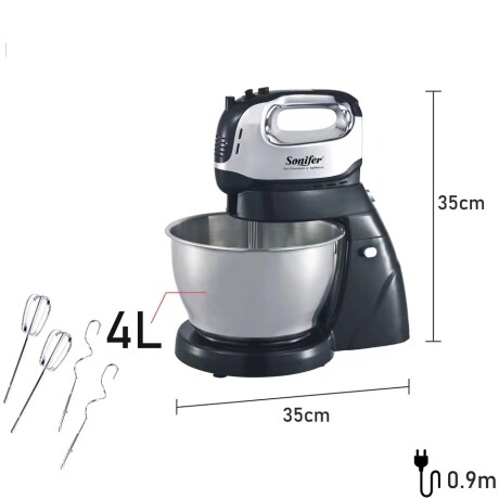 Batidora Planetaria Sonifer 5 Velocidades Con Bowl 4 Lts Batidora Planetaria Sonifer 5 Velocidades Con Bowl 4 Lts