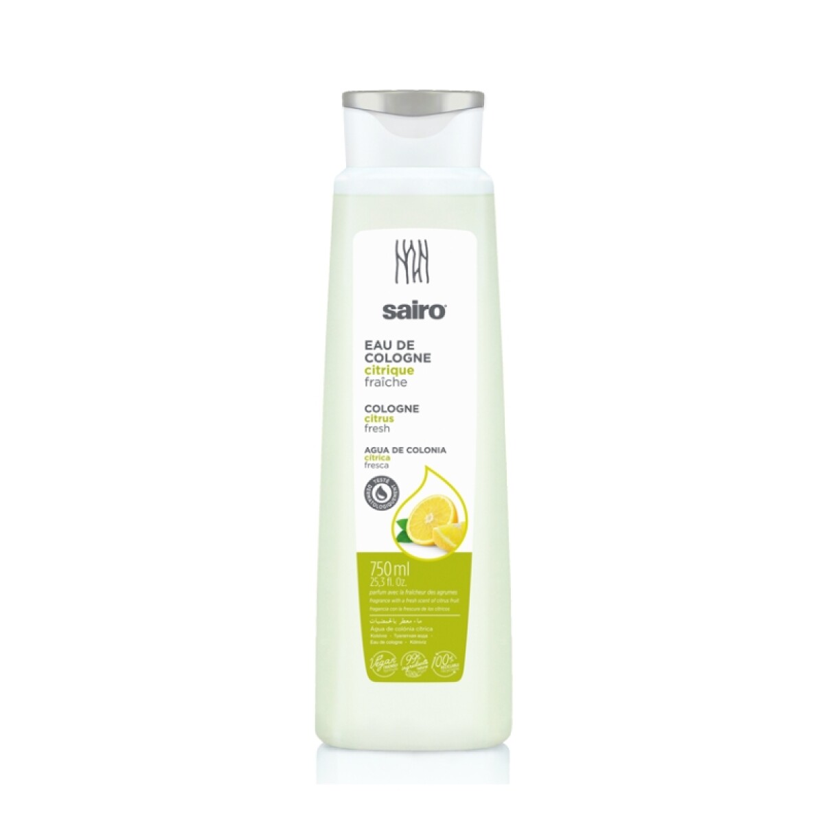 Sairo Agua de colonia fresca 750 ml - Cítrica 