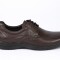 SNAKE CUERO VESTIR MARRON