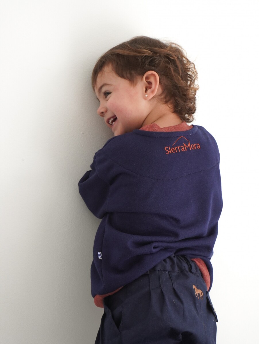 Mini Horsy Sweater - Azul Marino 