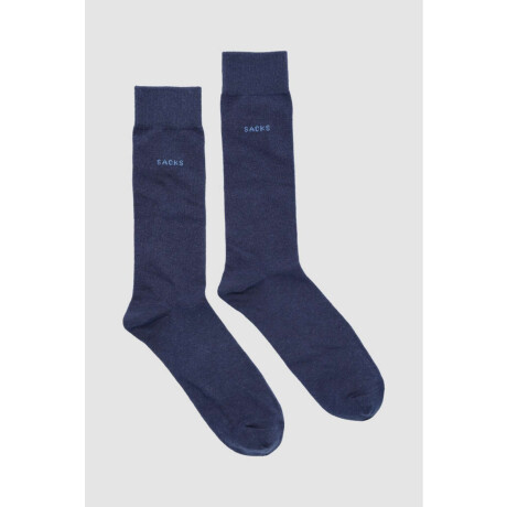 Medias bio cotton Azul