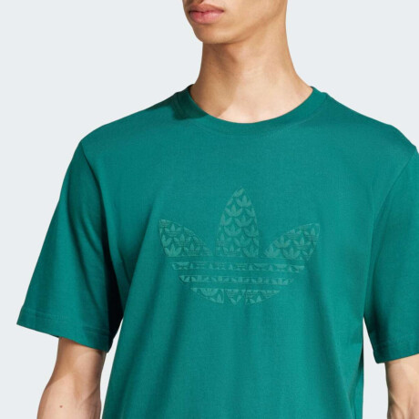 Remera Adidas Q12 Monogram Verde
