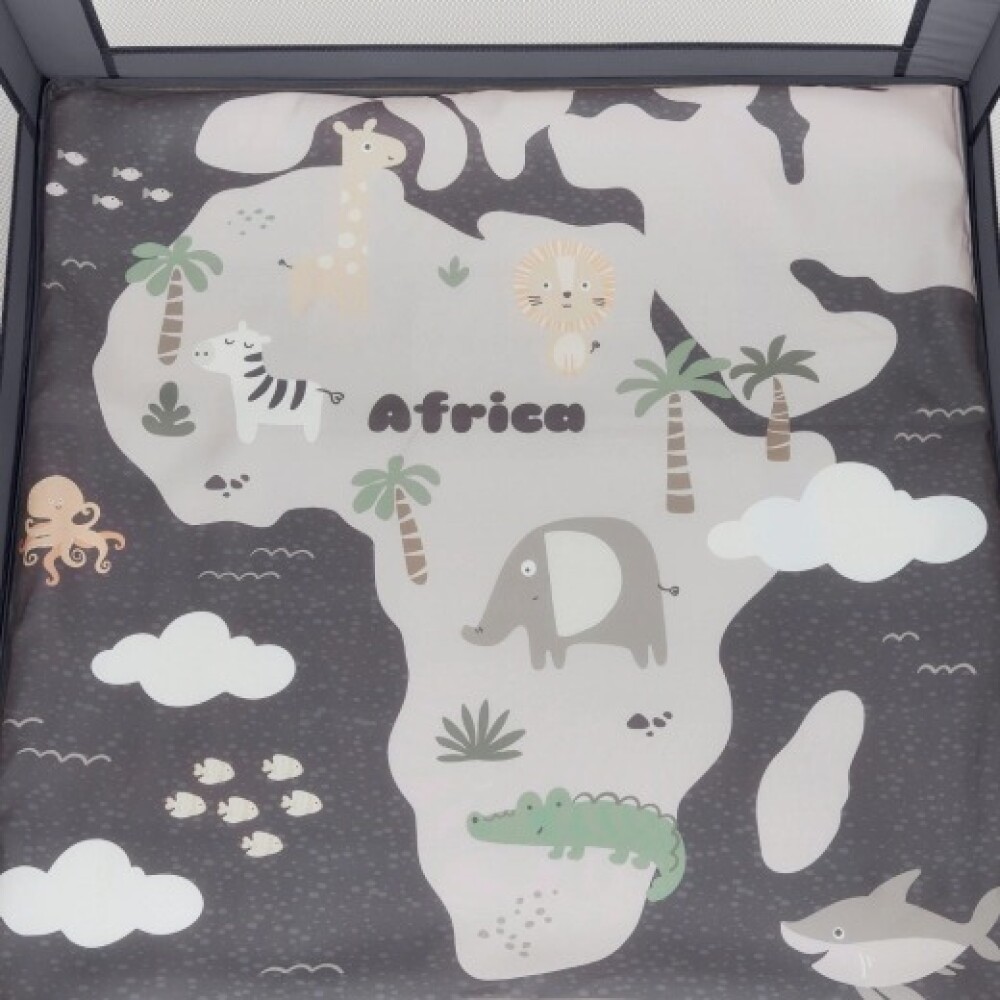 Corral ENJOY KIKKABOO gris africa