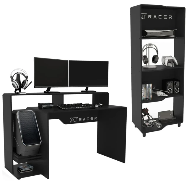 Combo gamer: Escritorio + Biblioteca Combo gamer: Escritorio + Biblioteca