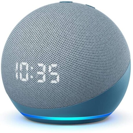 Amazon Echo Dot 4ta Generacion Con Reloj Blue Amazon Echo Dot 4ta Generacion Con Reloj Blue