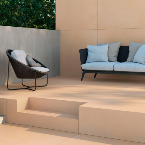 PORCELANATO GUACHE 120X120 ACETINADO BEIGE RECTIFICADO GAMAS DE BEIGE