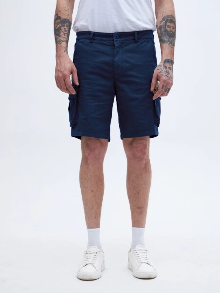 BERMUDA UNIFORM CARMELO AZUL