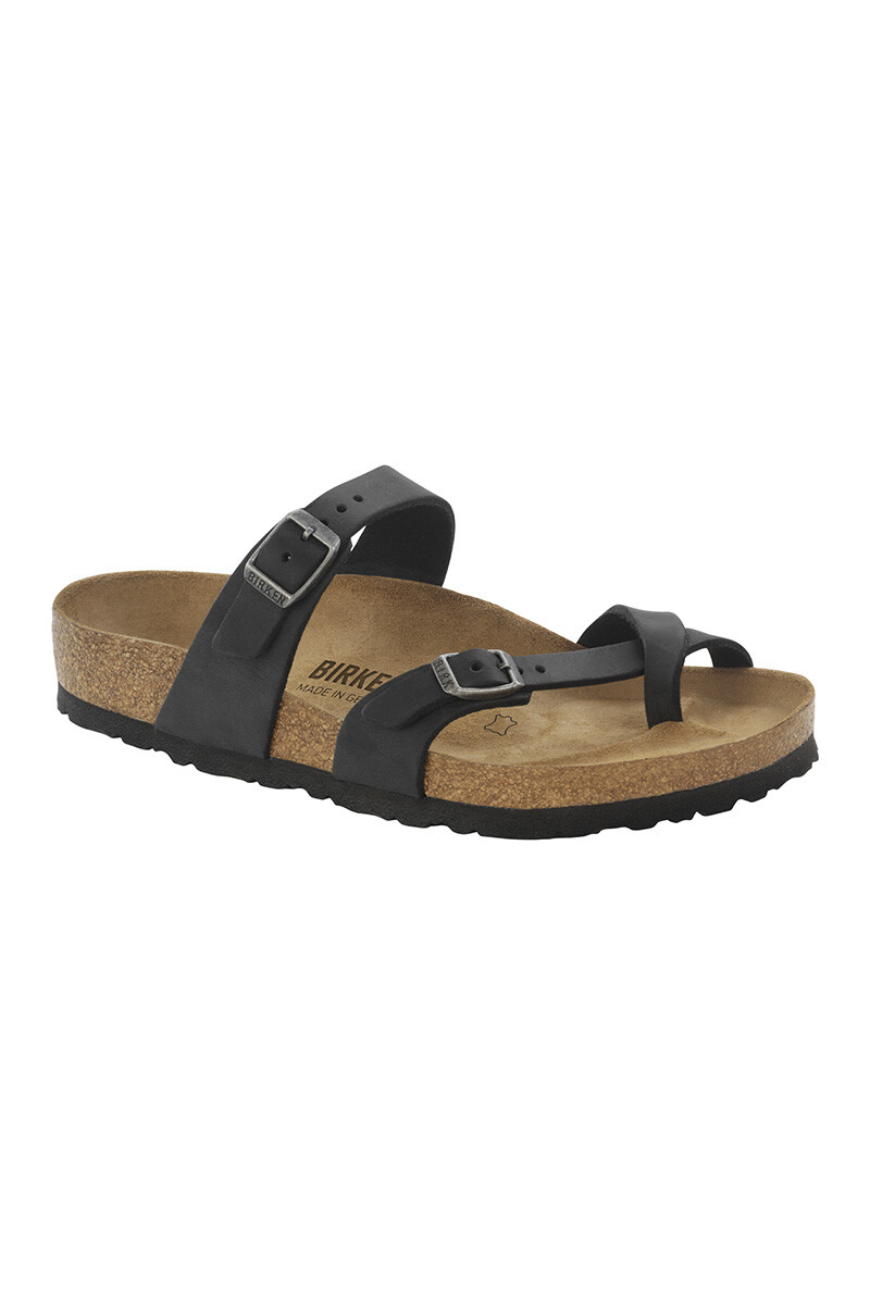 Sandalia Mayari Oiled Leather - Regular Oiled Black