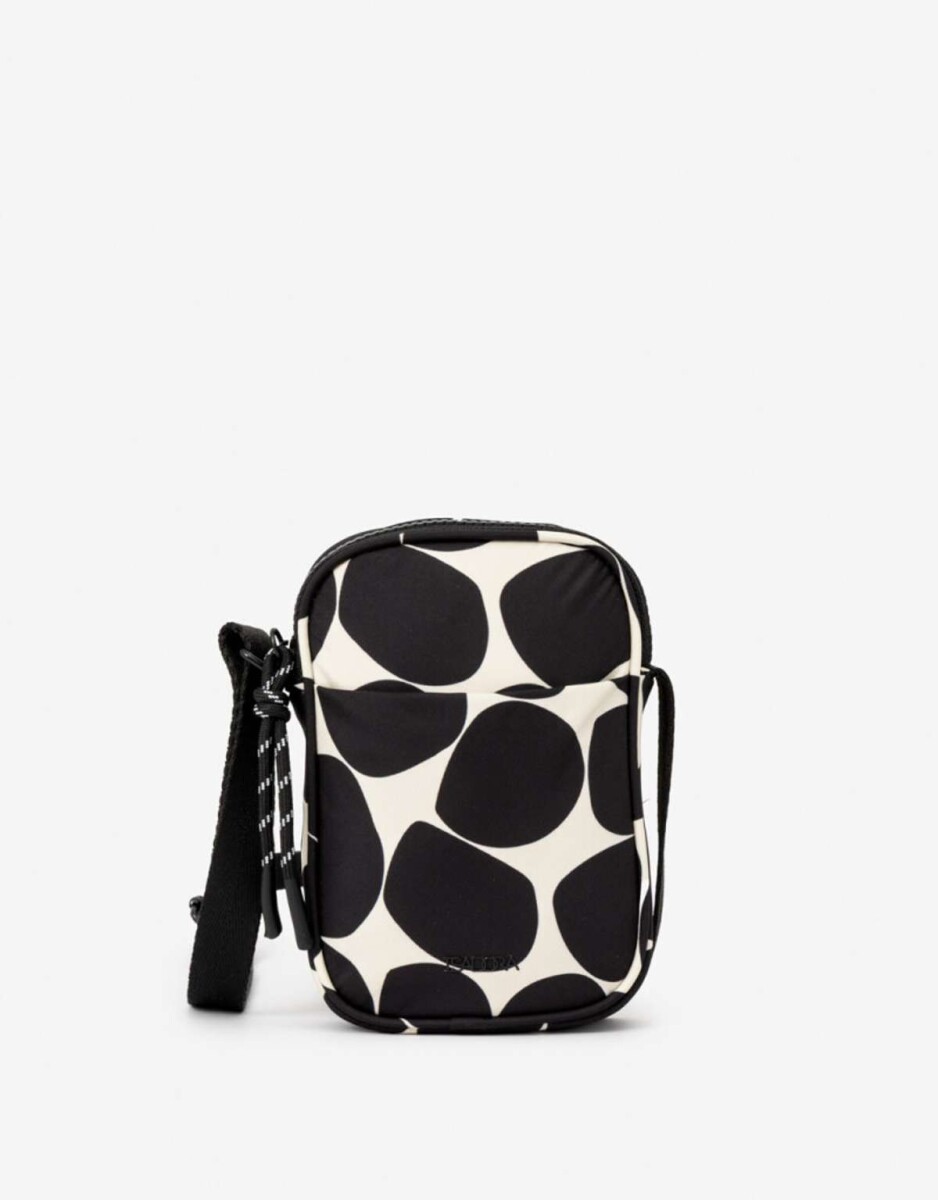 Pouch En Material Reciclado - Estampado Lunares 