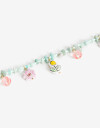 Pulseras Flexibles Con Dijes Pulsera Botánico - Dorado