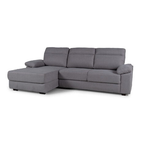 Rinconera Owen - Tela Microfibra - Chaise izquierdo 12091 (Gris)