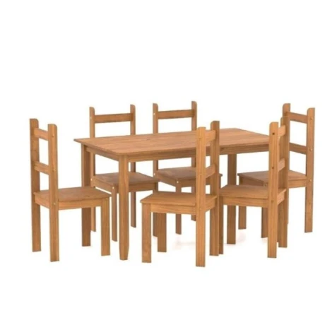 Juego Comedor 6 Sillas Red Cera Francine Juego Comedor 6 Sillas Red Cera Francine