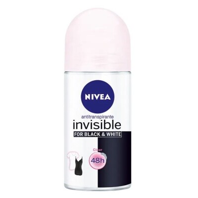 Desodorante Nivea en Roll On Invisible For Black & White 50 ML Desodorante Nivea en Roll On Invisible For Black & White 50 ML