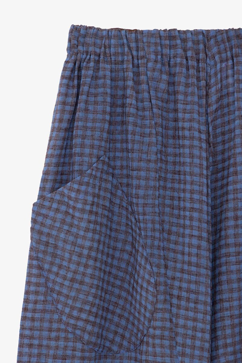 PANT VICHY Marron