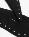 Cuellos Cuello Textil Tachas - Negro