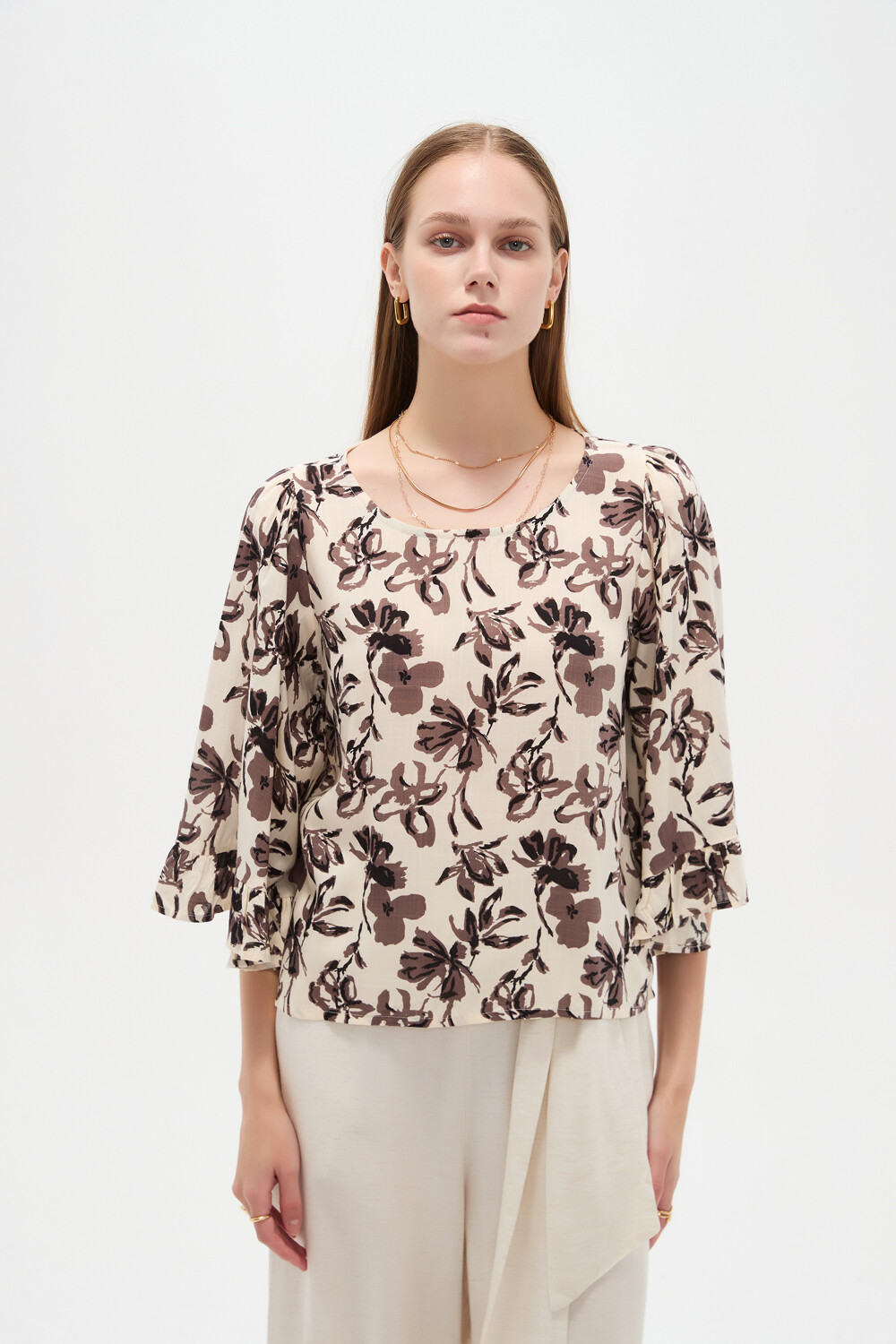 Blusa Mahrez Estampado 1