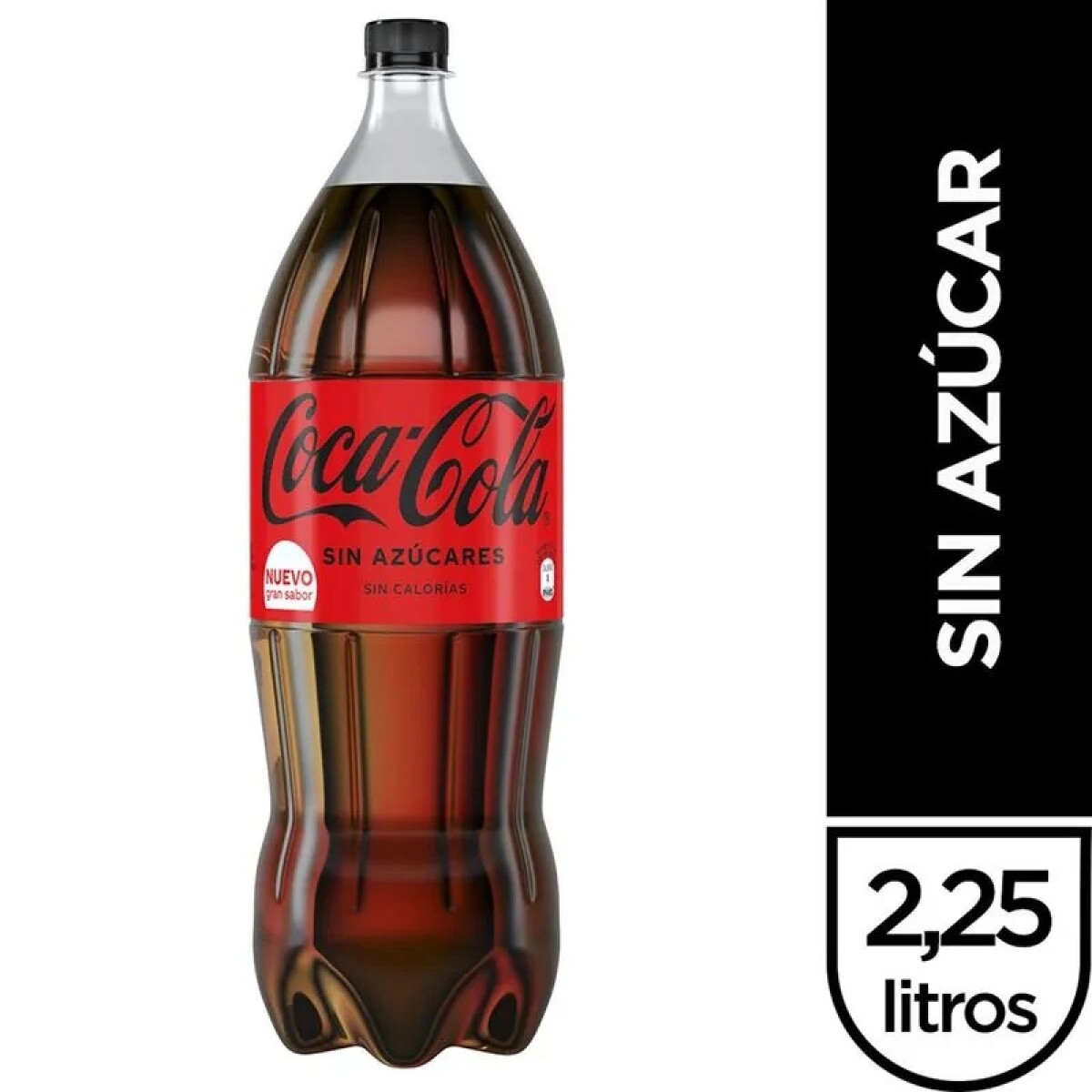 COCA COLA 2.25LT SIN AZUCAR 