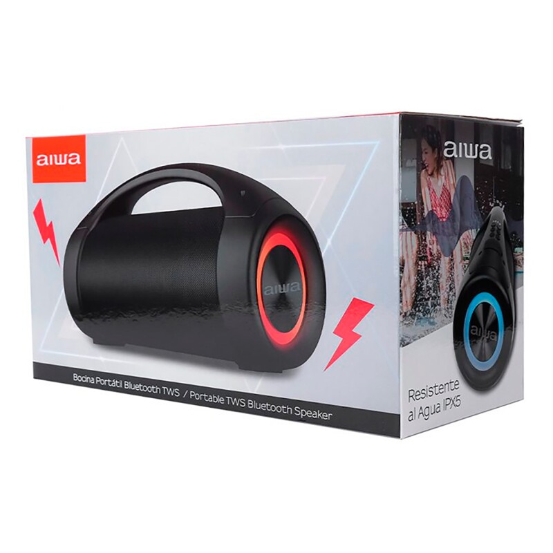 Parlante Inalámbrico Bt Aiwa Aws600bt Tws 50w Rgb Parlante Inalámbrico Bt Aiwa Aws600bt Tws 50w Rgb