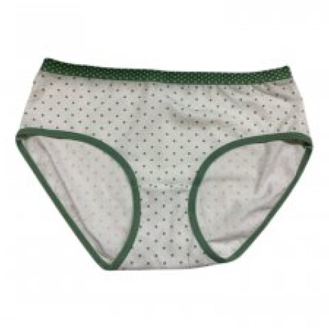 ROPA INTERIOR MUJER PUNTO (VERDE / M / 1-PACK) ROPA INTERIOR MUJER PUNTO (VERDE / M / 1-PACK)