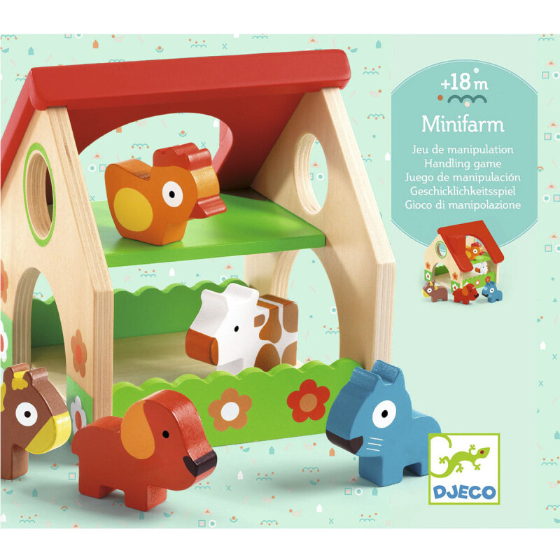 Granja de madera Minifarm Djeco Granja de madera Minifarm Djeco