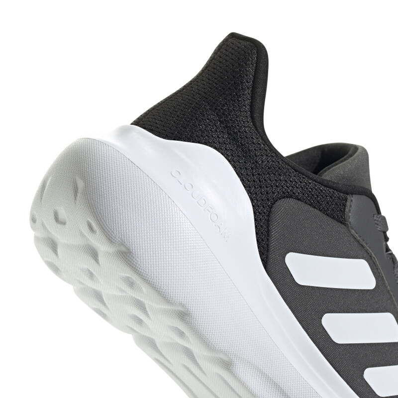 Championes de Niños Adidas Tensaur Run 2.0 Gris - Blanco - Negro