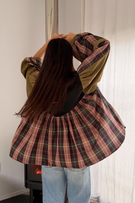 Prince Corduroy Shirt Verde Inglés / Rosa