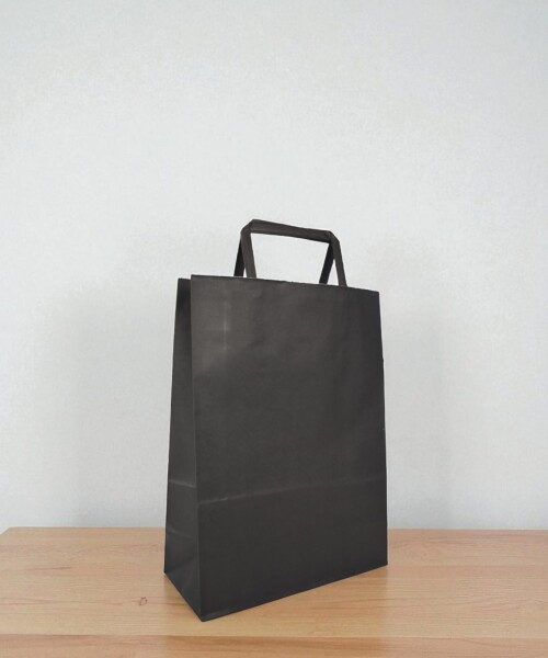 Bolsa lisa acuario 22x10x30 cm NEGRO