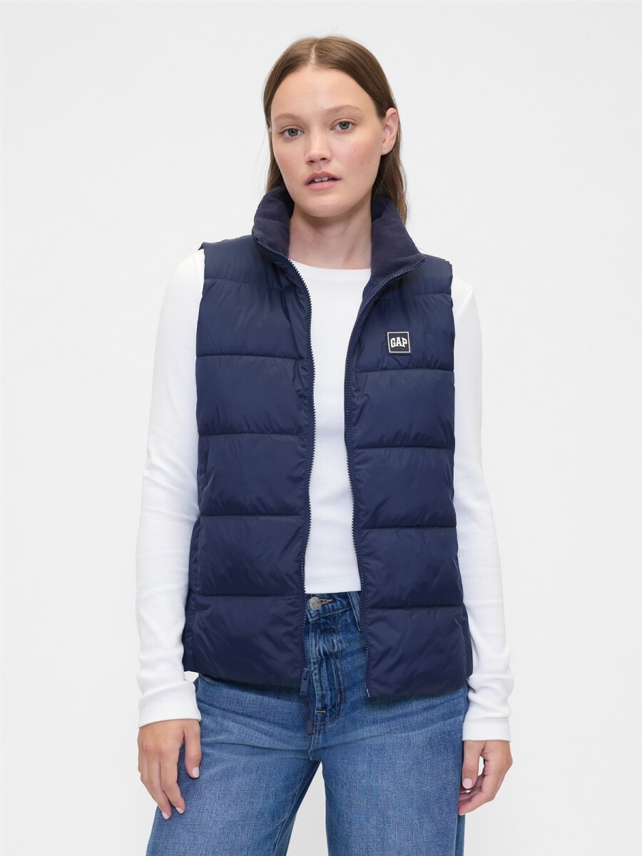 Chaleco Puffer Mujer - Navy Uniform 
