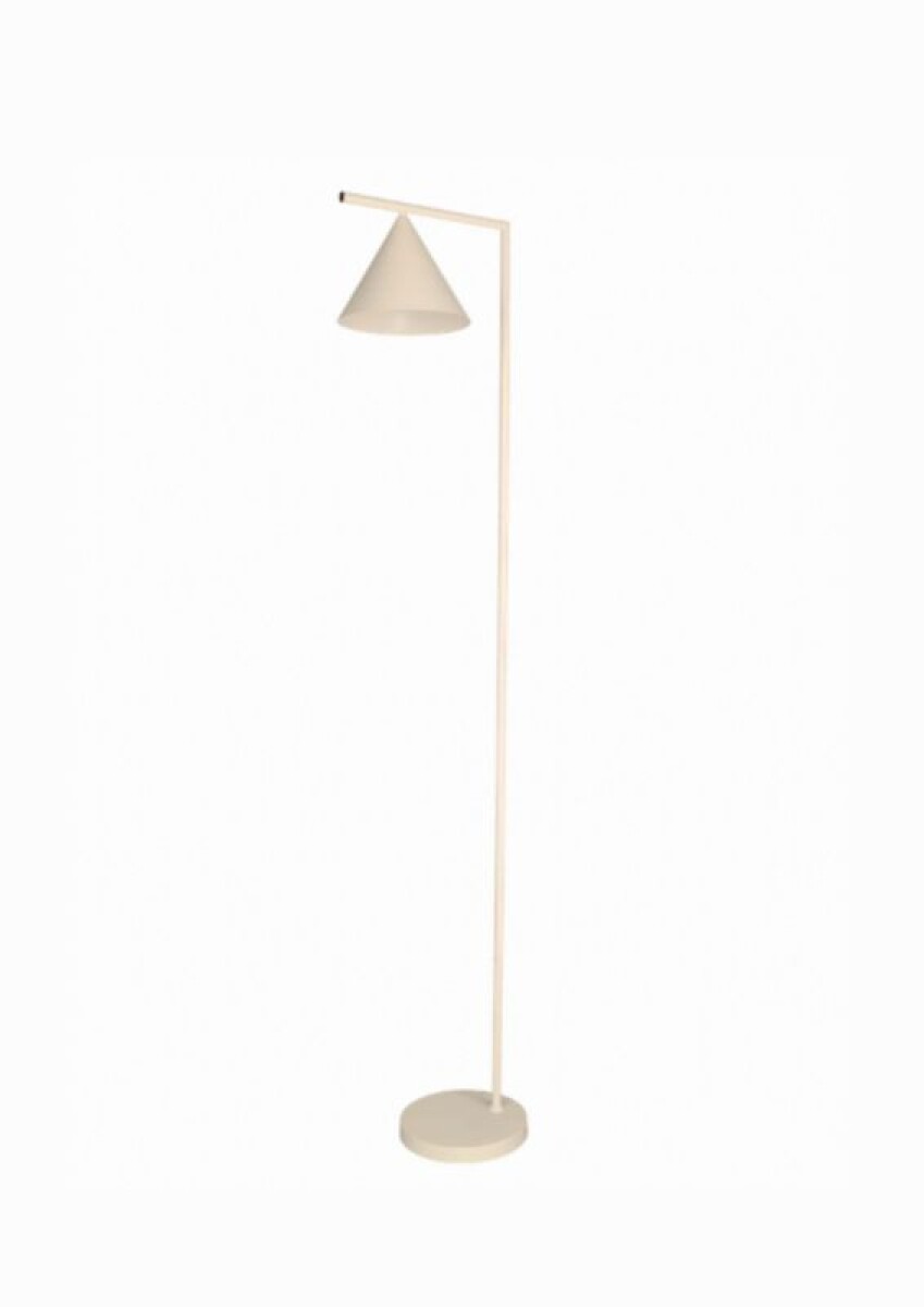 VELADOR DE PIE 1L E27 CONO BLANCO 