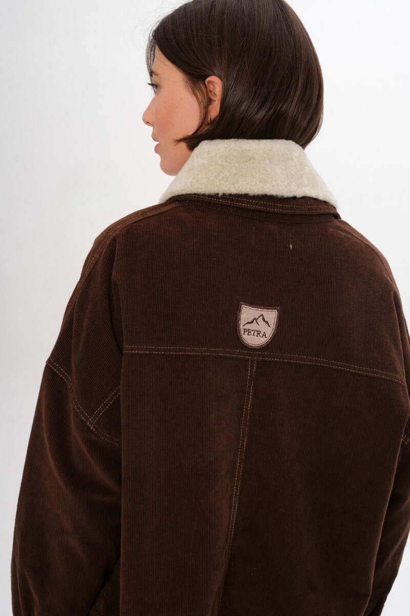 Sobrecamisa Serrana Chocolate