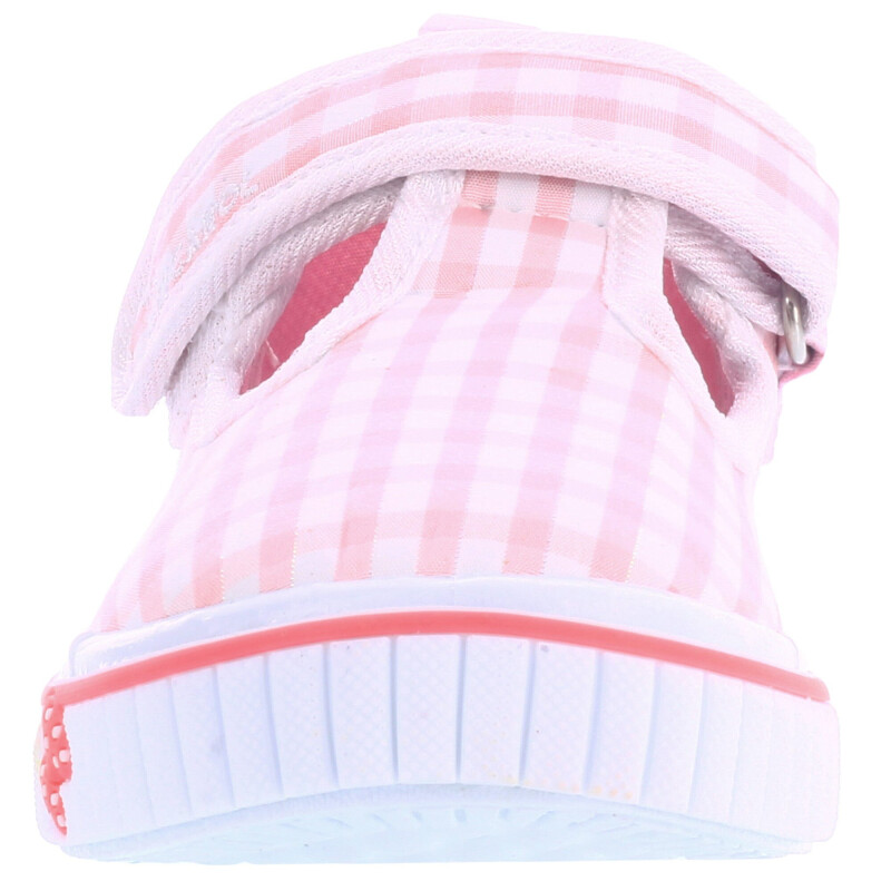 Guillerminas de Niña MINI Miss Carol MUM con tela a cuadros Rosado