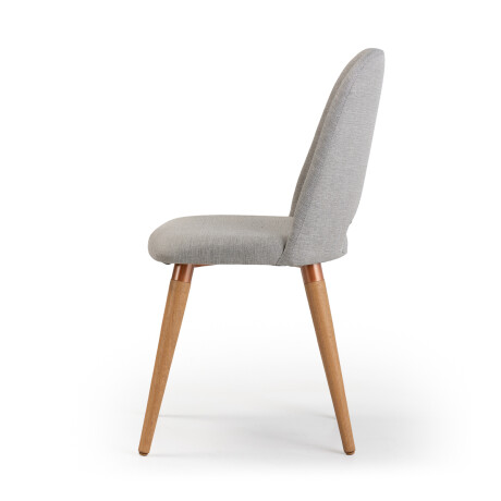 Silla Drop - Tela Rústica Linked 35 (Gris)