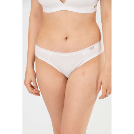 Bikini cotton Blanco