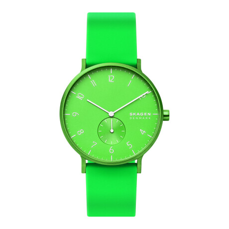 Reloj Skagen Deportivo/Fashion Silicona Verde Neon 0