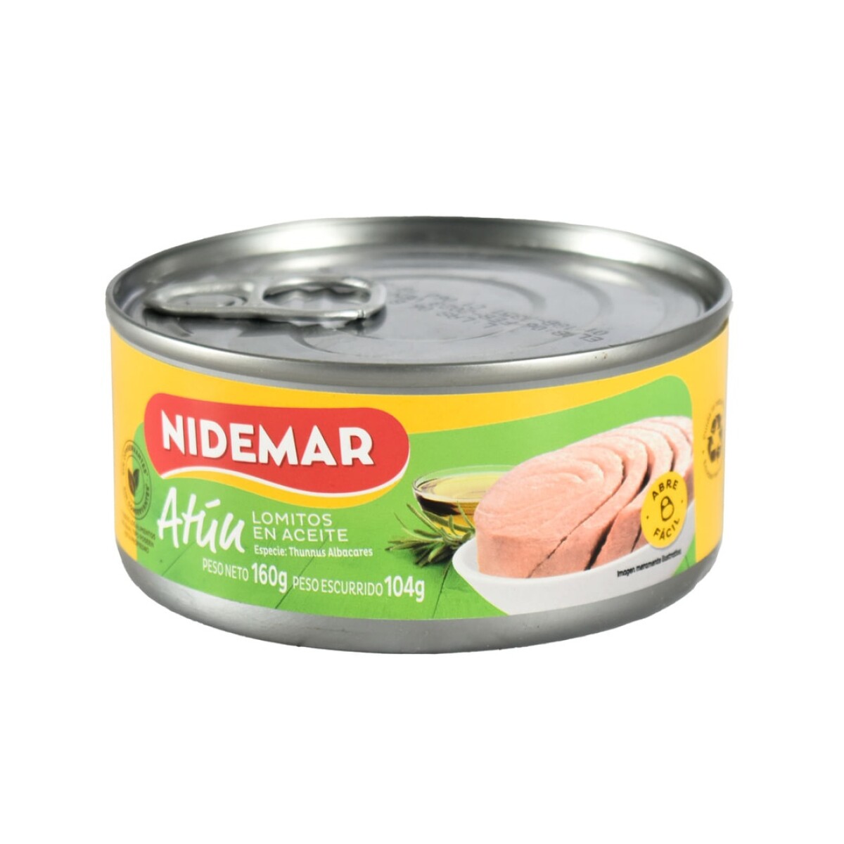 ATUN NIDEMAR 160G GRATED ACEITE 